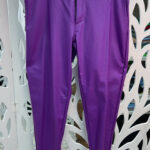 Calça Skynny Resinado - Roxo