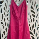 Vestido Midi Resinado - Pink