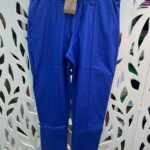 Calça Jogger C/ Frizo Resinada - Azul Bic