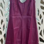Vestido Midi Resinado - Berinjela