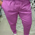 CALÇA BOY BENGALINE - ROSA CHICLETE