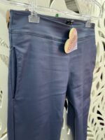 Calça Perna Reta S/ Cinto - Azul Jeans - Imagem 9