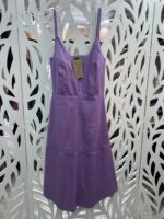 Vestido Midi Resinado - LILÁS - Imagem 5