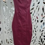 VESTIDO MIDI TOMARA QUE CAIA COM FENDA NAS COSTAS - FRAMBOESA